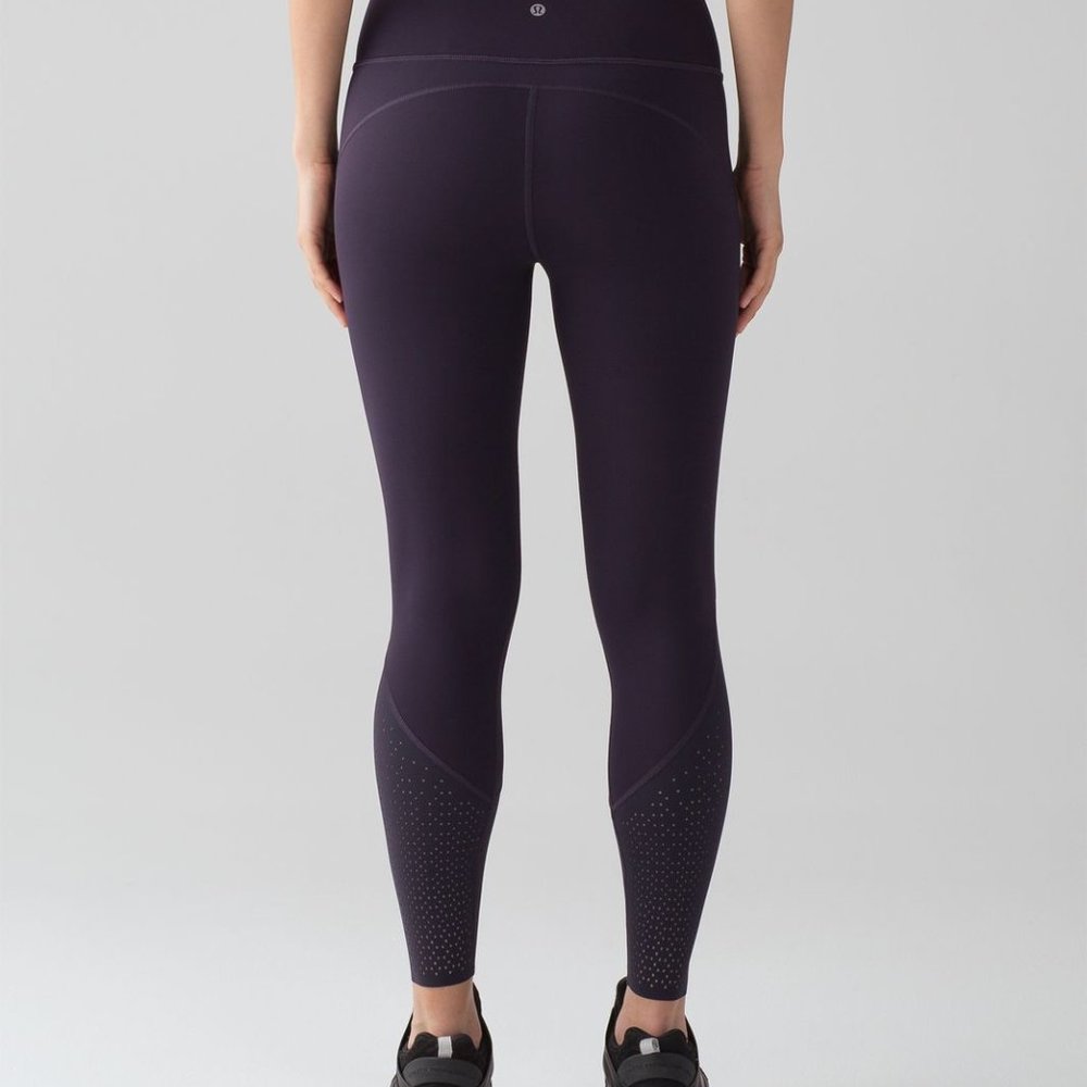Lululemon Anew Tight In Black Grape Size 6 - image 8
